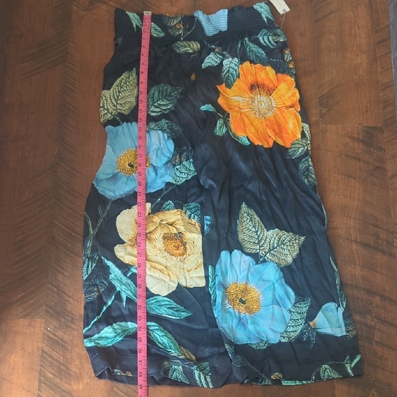 NWT Maeve by Anthropologie Floral Navy Maxi Skirt, US L - Picture 5 of 5